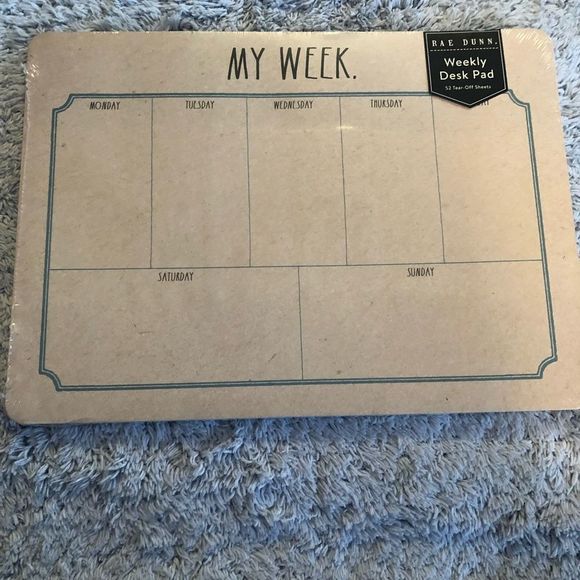 Rae Dunn not dated desk calendar - Picture 2 of 5